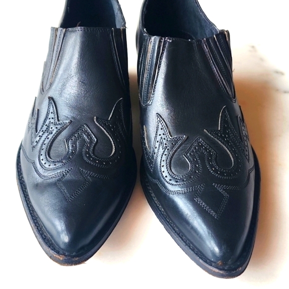 Seychelles Black Western Booties Women's Size 6.5 - Picture 7 of 13